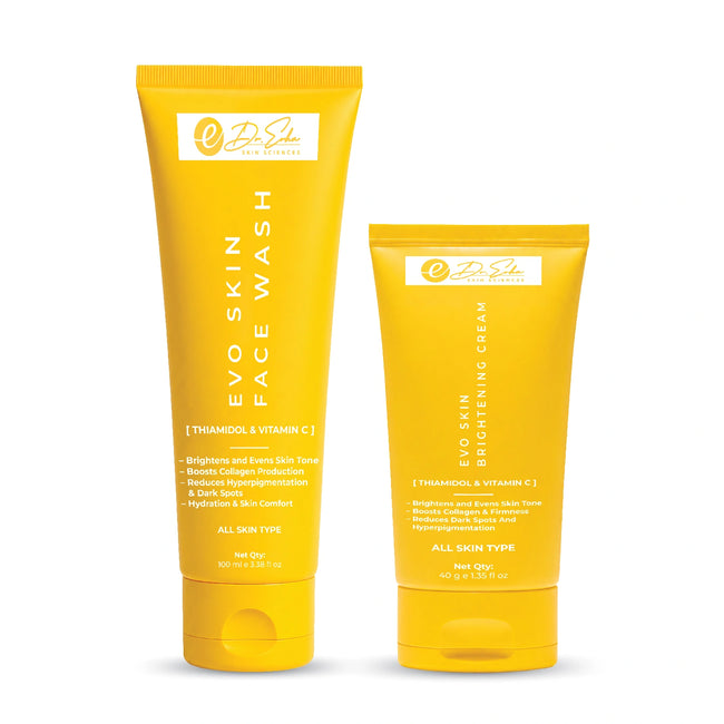 EVO Skin Radiance Duo – Face Wash & Brightening Cream Hover Image