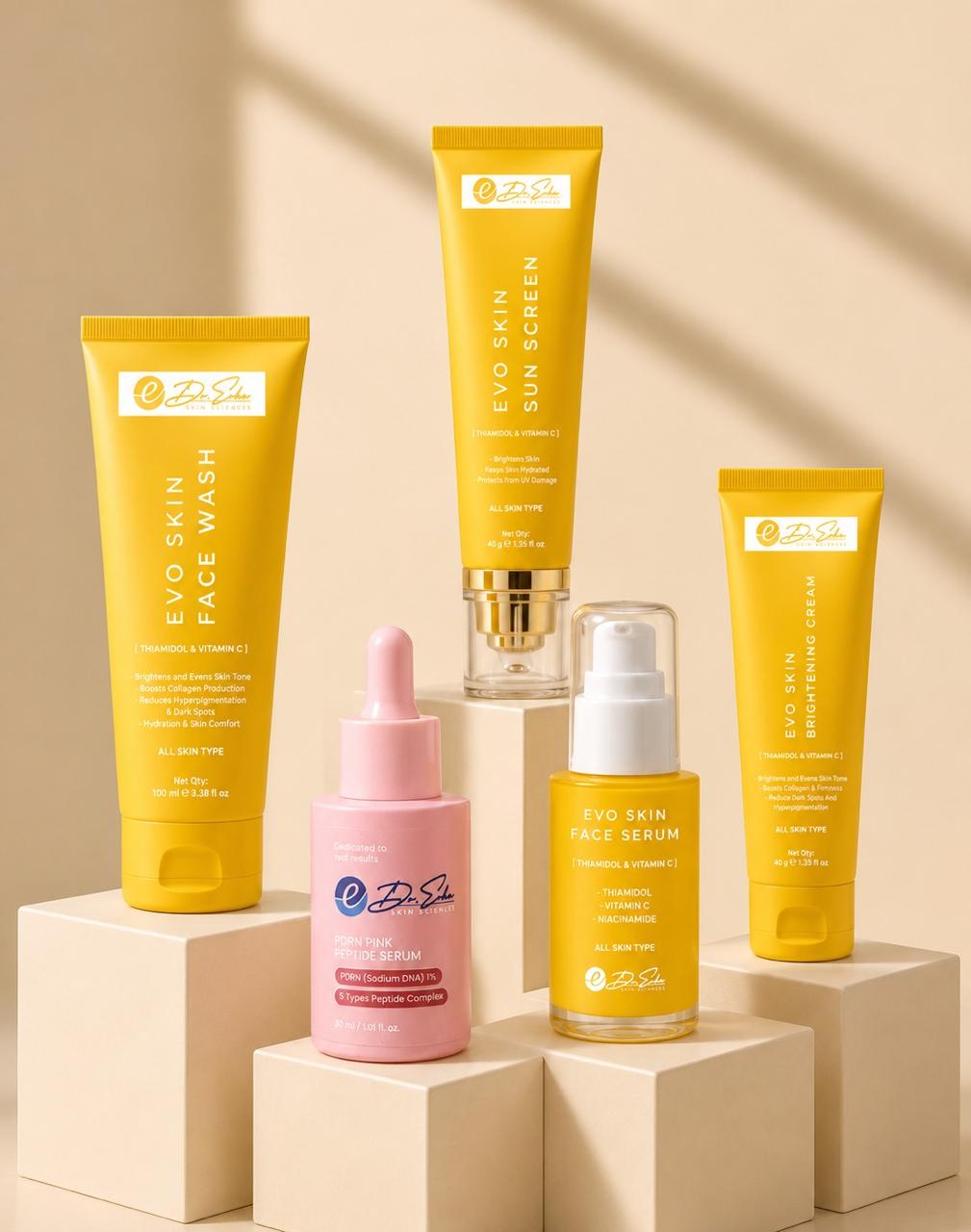 EVO Skin Complete Glow & Protect Kit – 5 Piece