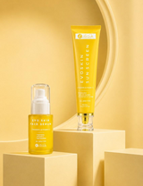 EVO Skin Glow Defense Duo – Face Serum + Sunscreen